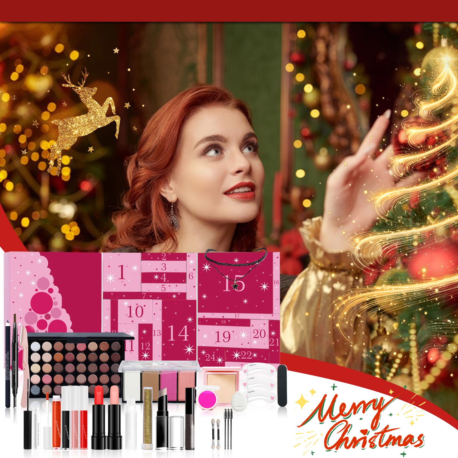 Makeup Beauty House - Calendrier de l'Avent de Maquillage pour