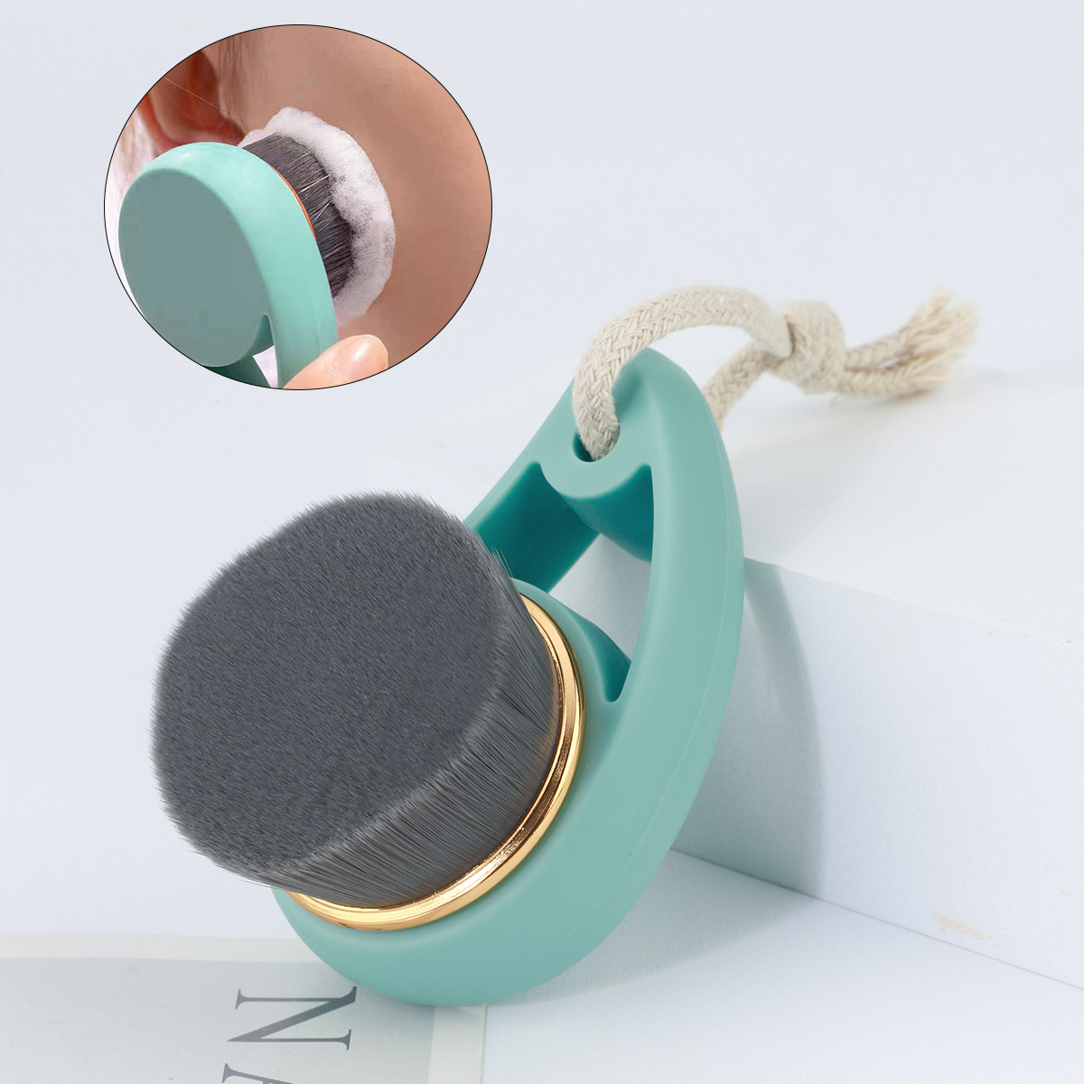 Makeup Beauty Ro - 1 brosse nettoyante au charbon de