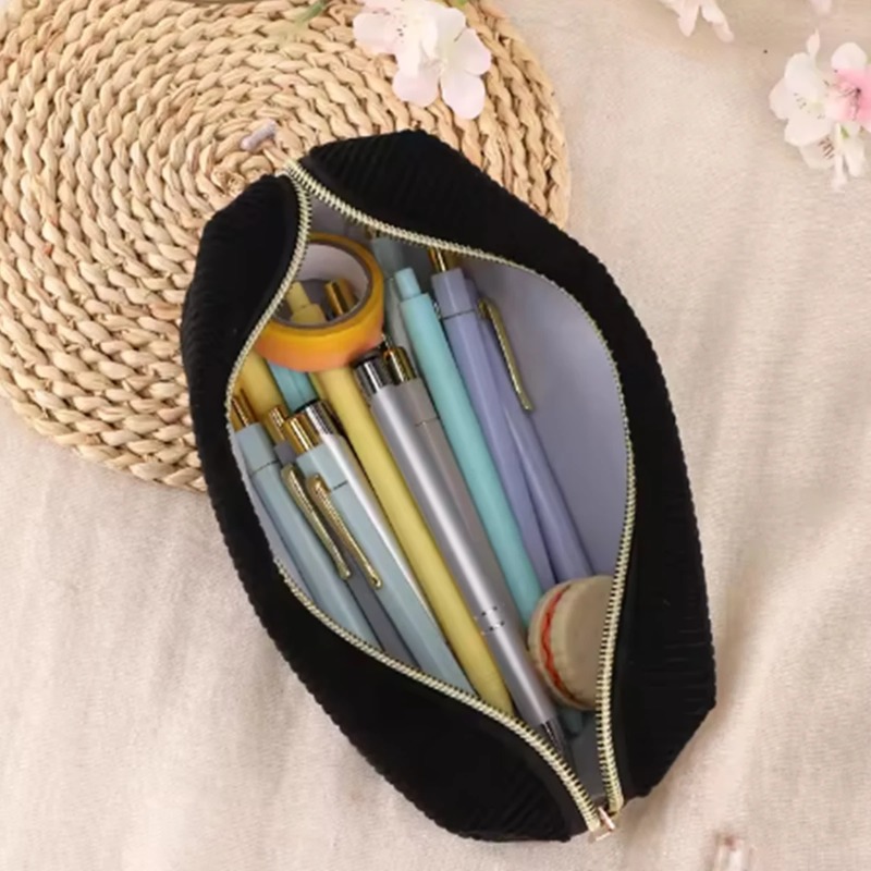Beauty Makeup School - Trousse de Maquillage Portable en Velours