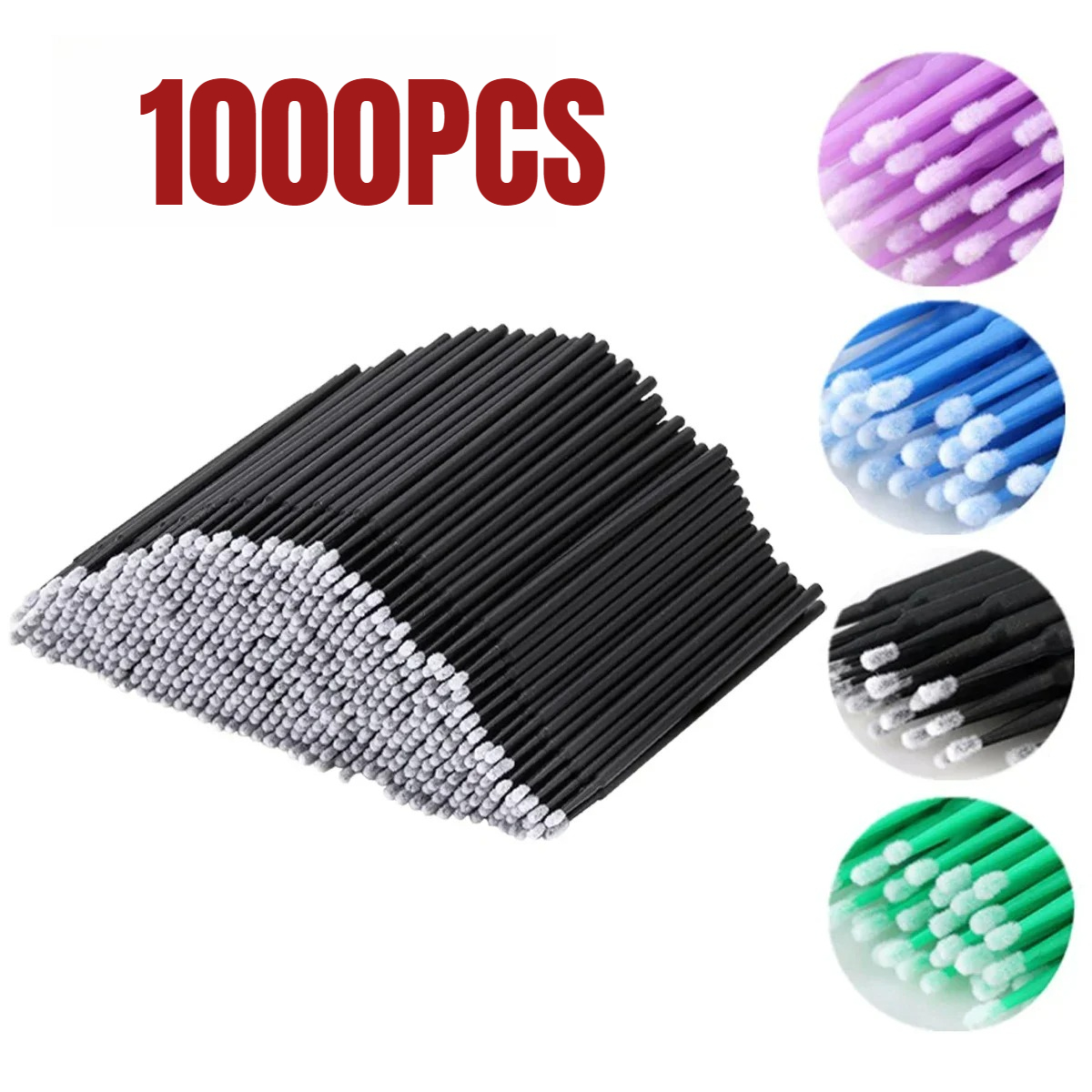 Beauty For Makeup - Brosse de nettoyage de cils, 1000/500