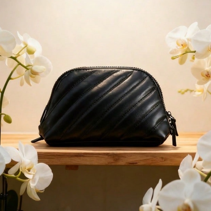 Ysl Beauty Makeup Bag - YSL-GIFT-141 Édition Limitée Pochette Cosmétique Noire