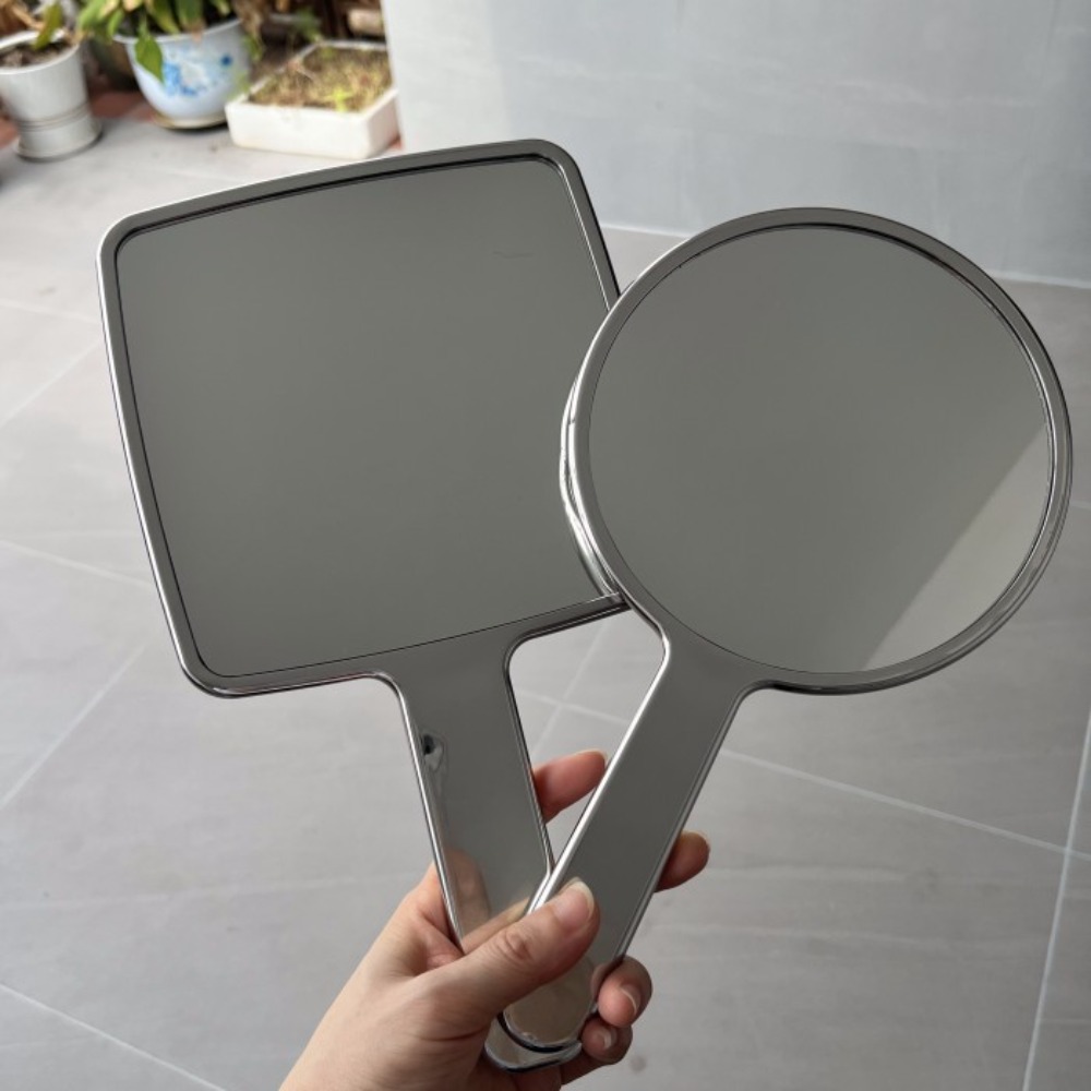 Beauty Makeup Hd - Miroirs de maquillage à poignée galvanisée,