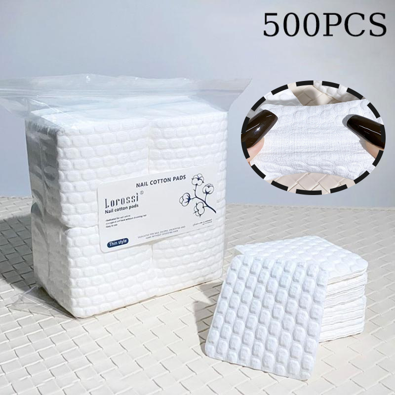 Gel Nail Polish - 200/500 pièces/paquet tampon de coton pour