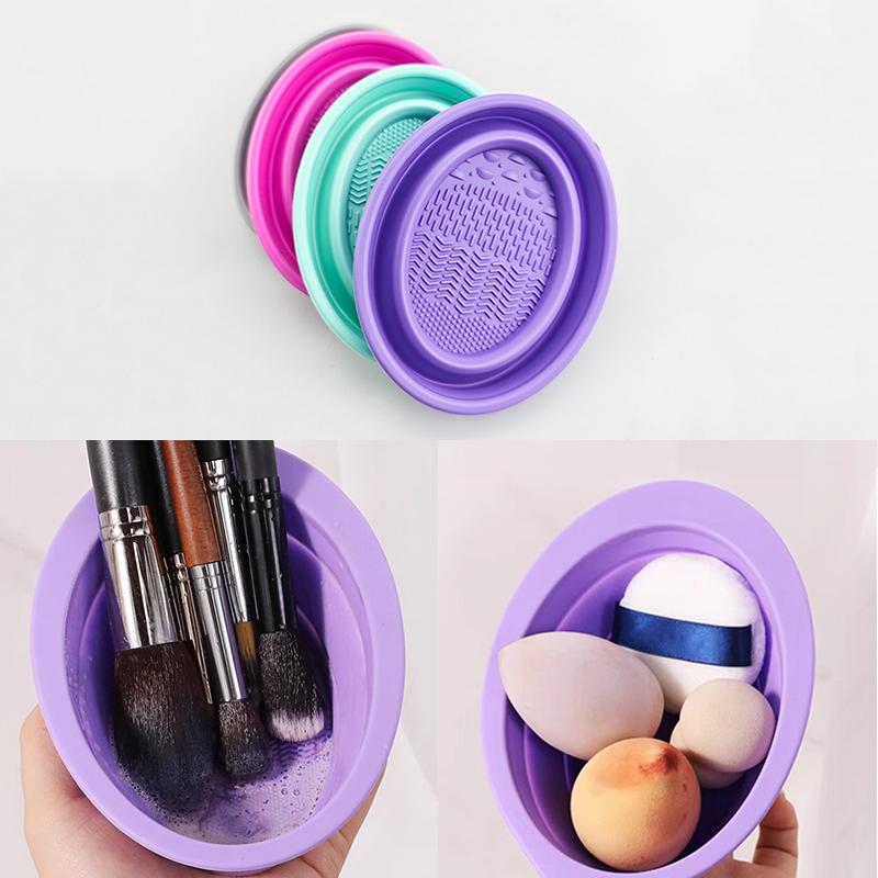 Beauty Makeup Background - Nettoyeur de pinceaux de maquillage en