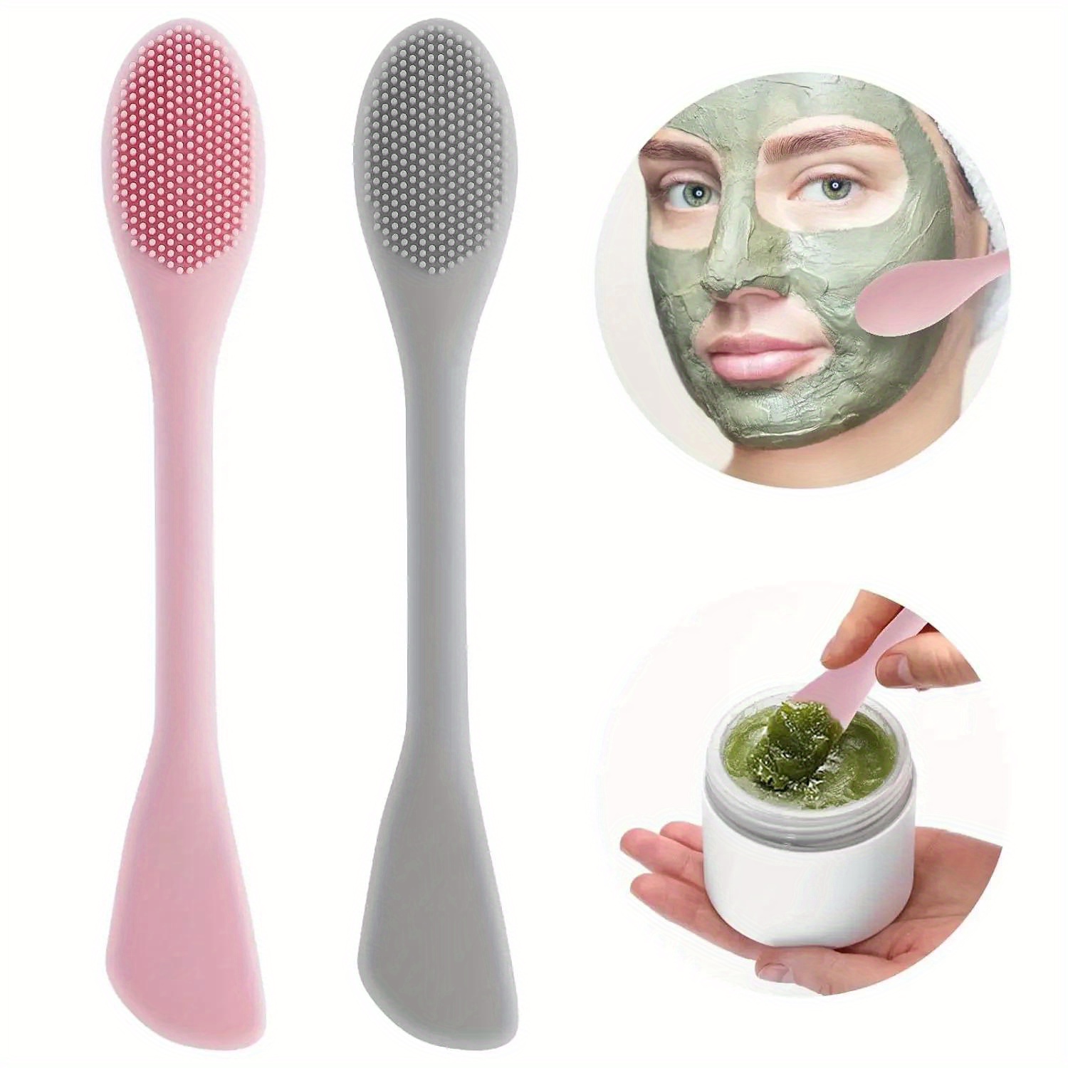 Makeup Beauty Ro - Brosse pour masque Facial à Double