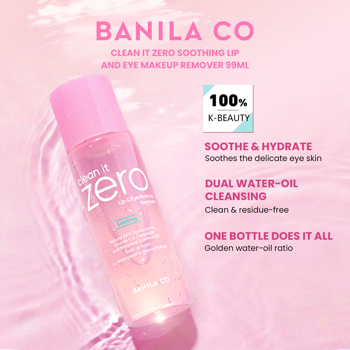 Beauty For Makeup - BANILA CO Clean it Zero Soothing