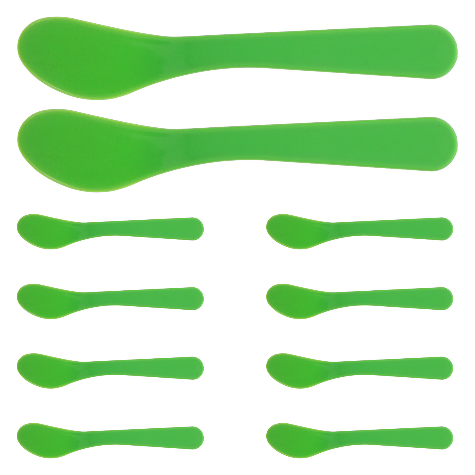 Beauty Makeup Tools - 10 Spatules jetables pour le visage,
