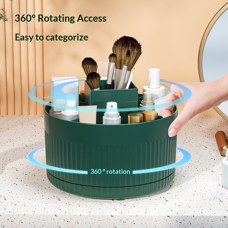 Beauty Makeup Background - 360 ° Support de rangement rotatif