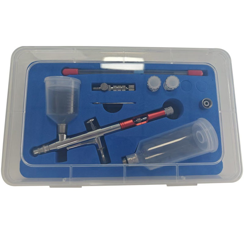 Makeup Beauty Set - Kit aérographe HD131 avec pompe à