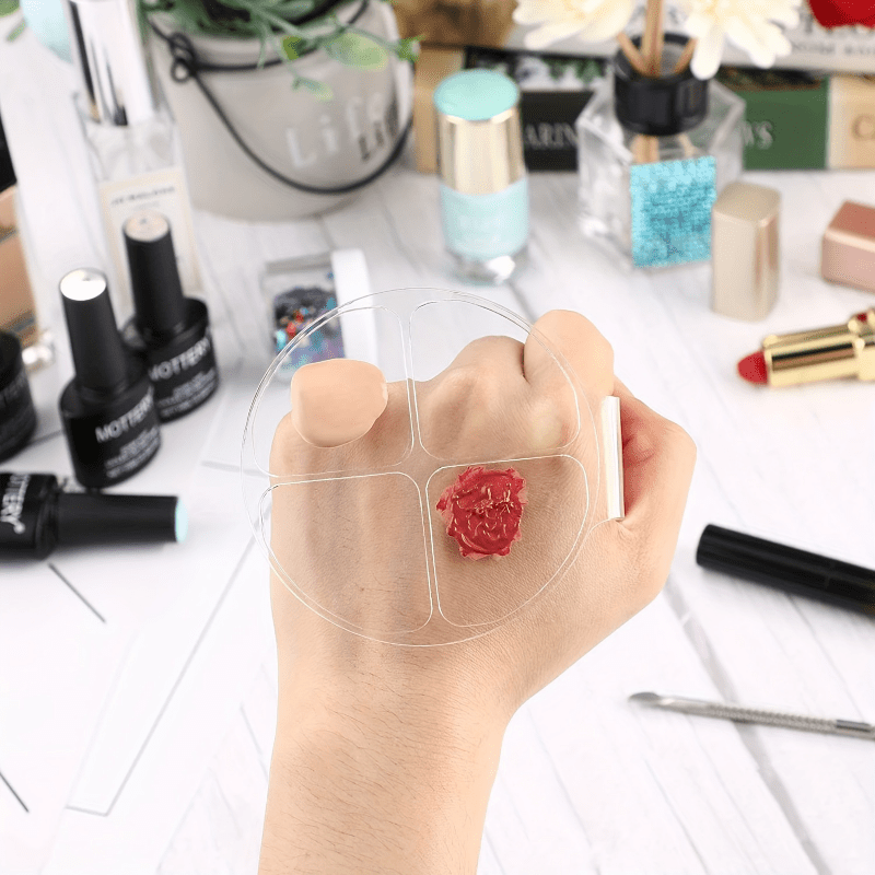 Beauty Makeup Tools - Plaque de mélange de couleurs ronde