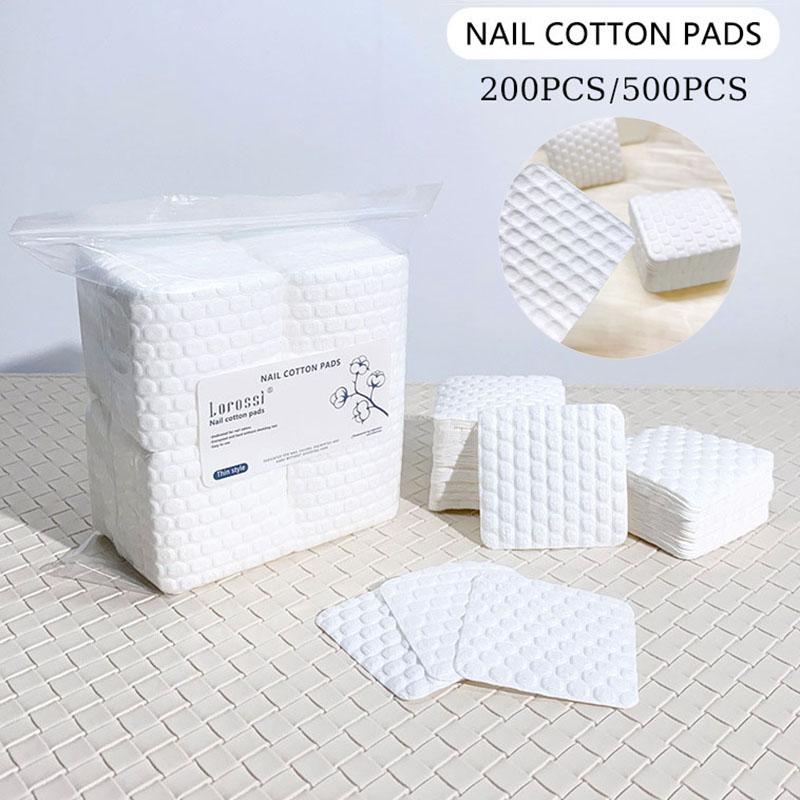 Gel Nail Polish - 200/500 Lingettes en coton non pelucheuses