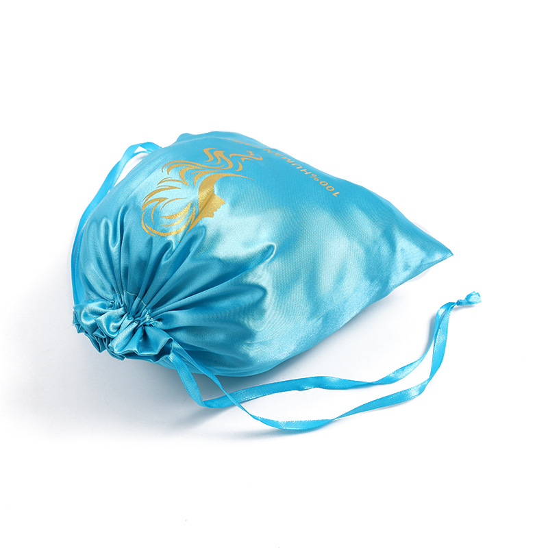 Sac à cordon en Satin avec Log - Beauty Makeup Events avis et prix