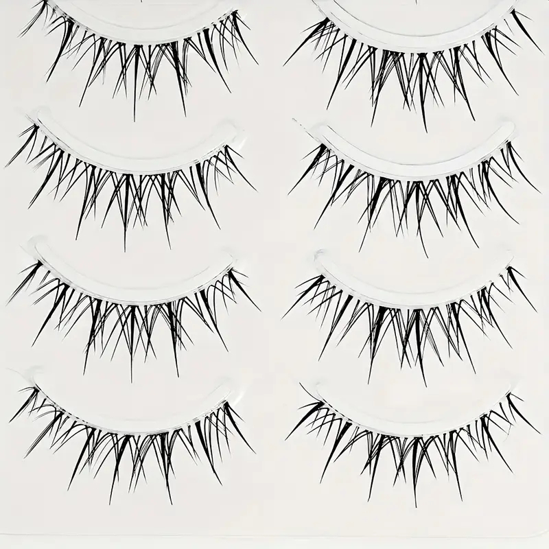 5 paires de faux cils ondulés  - Beauty Makeup Look avis et prix