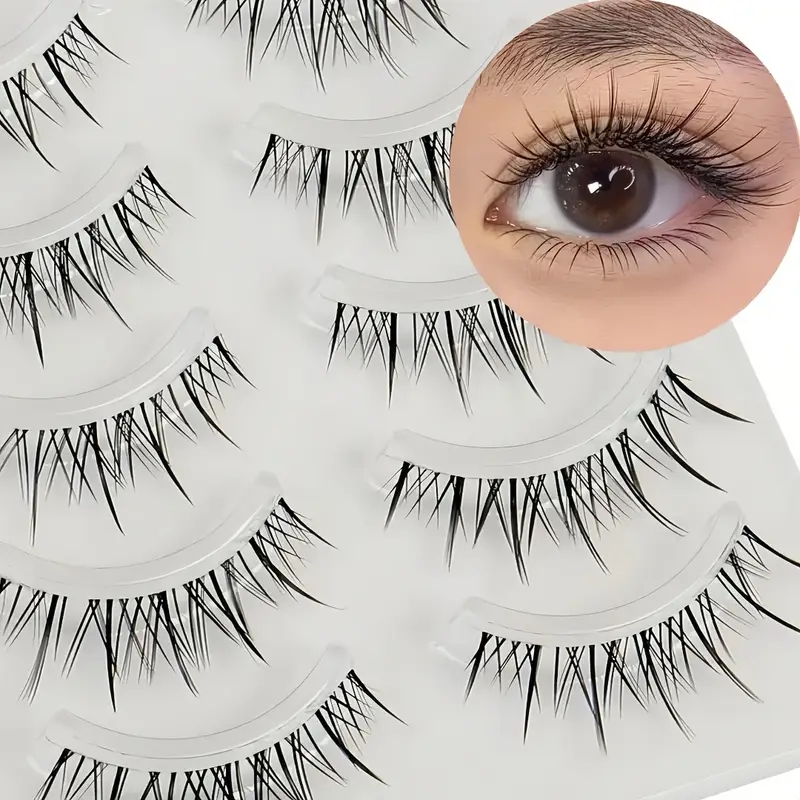 5 paires de faux cils ondulés  - Beauty Makeup Look avis et prix