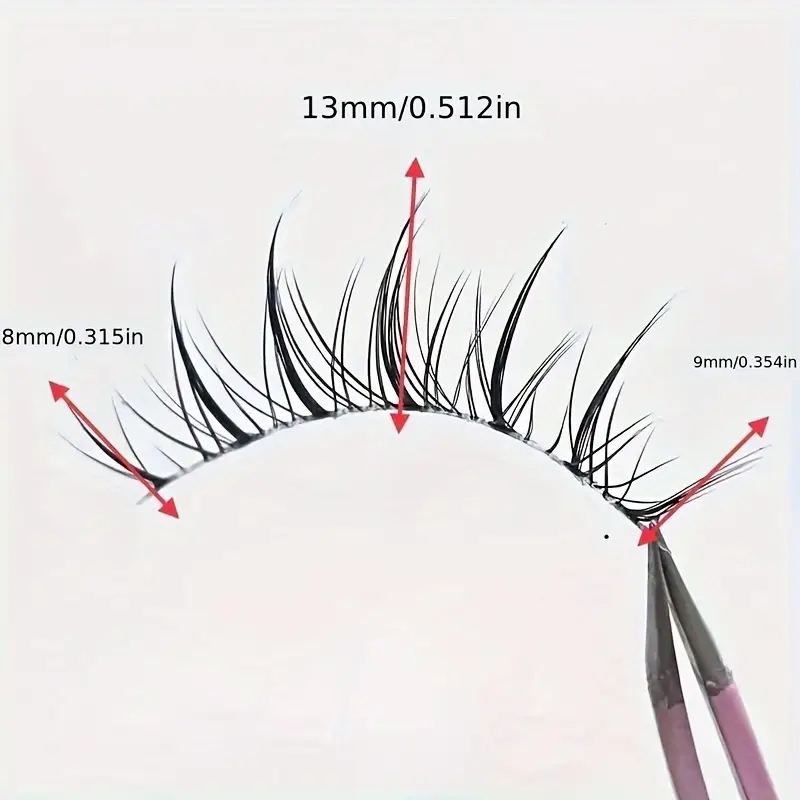 5 paires de faux cils ondulés  - Beauty Makeup Look avis et prix