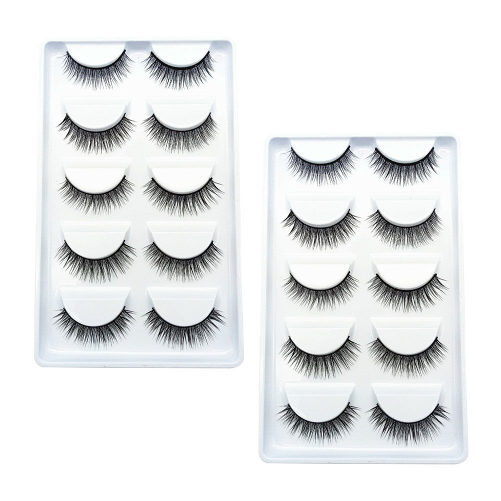 10 paires de faux cils naturel - Beauty Makeup Look avis et prix