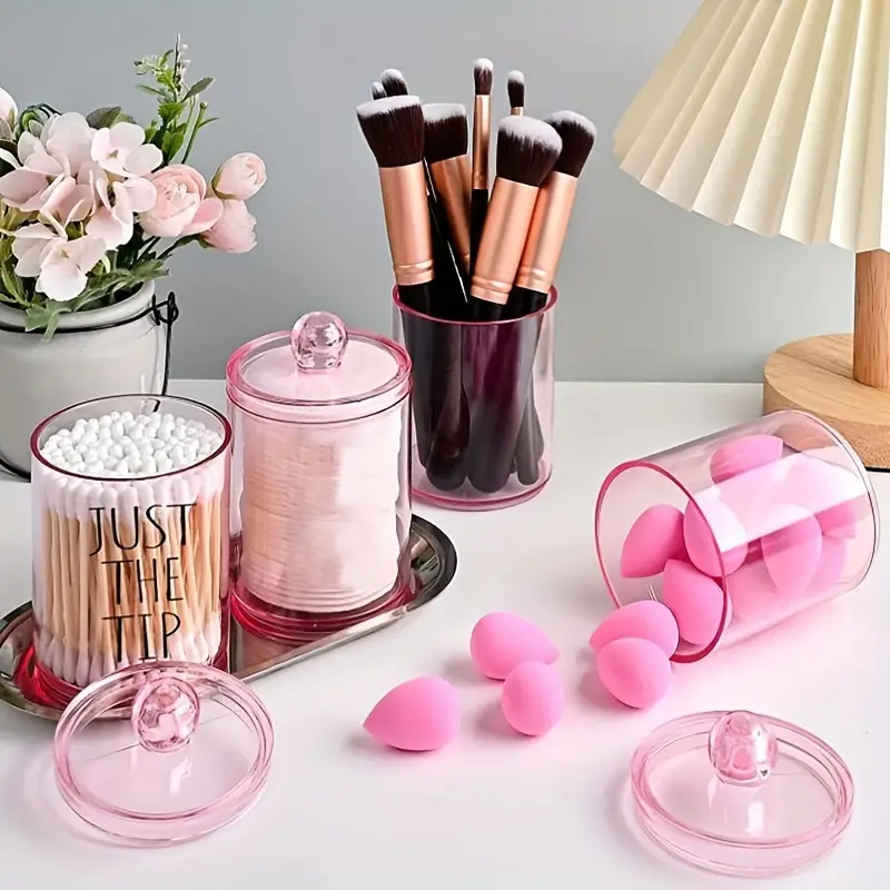 Boîte de rangement transparent - Beauty Makeup Background avis et prix