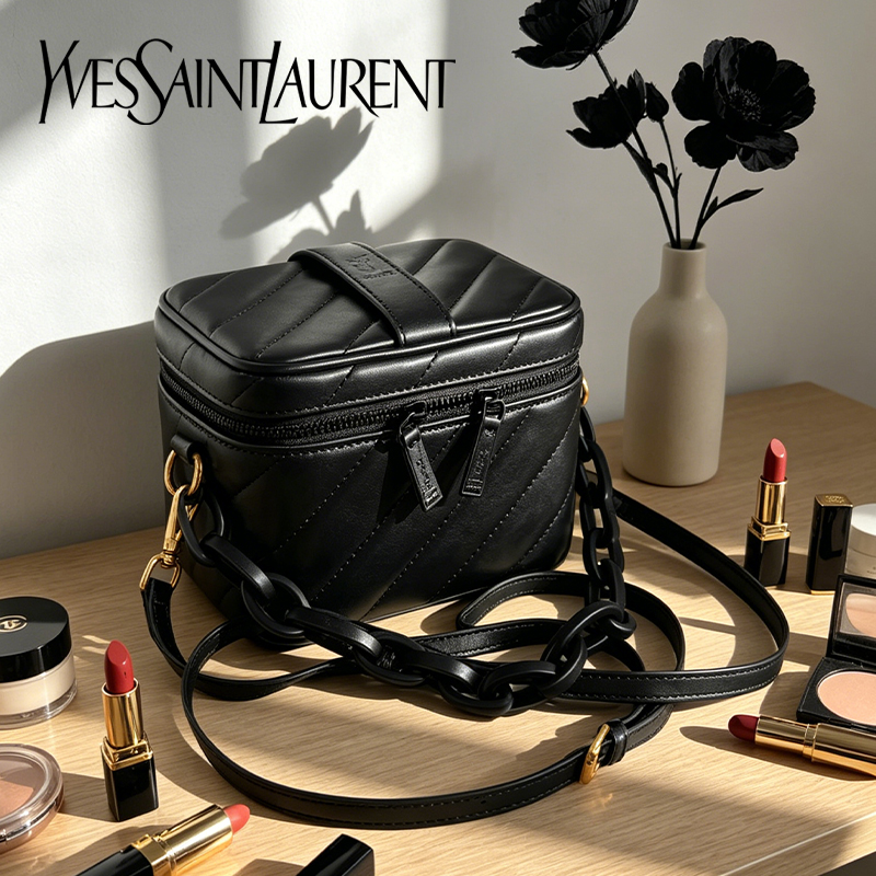 Sac Yves Saint Laurent noir ma - Ysl Beauty Makeup Bag avis et prix