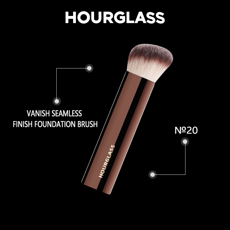 Pinceau de maquillage sablier- - Makeup Beauty Ro avis et prix