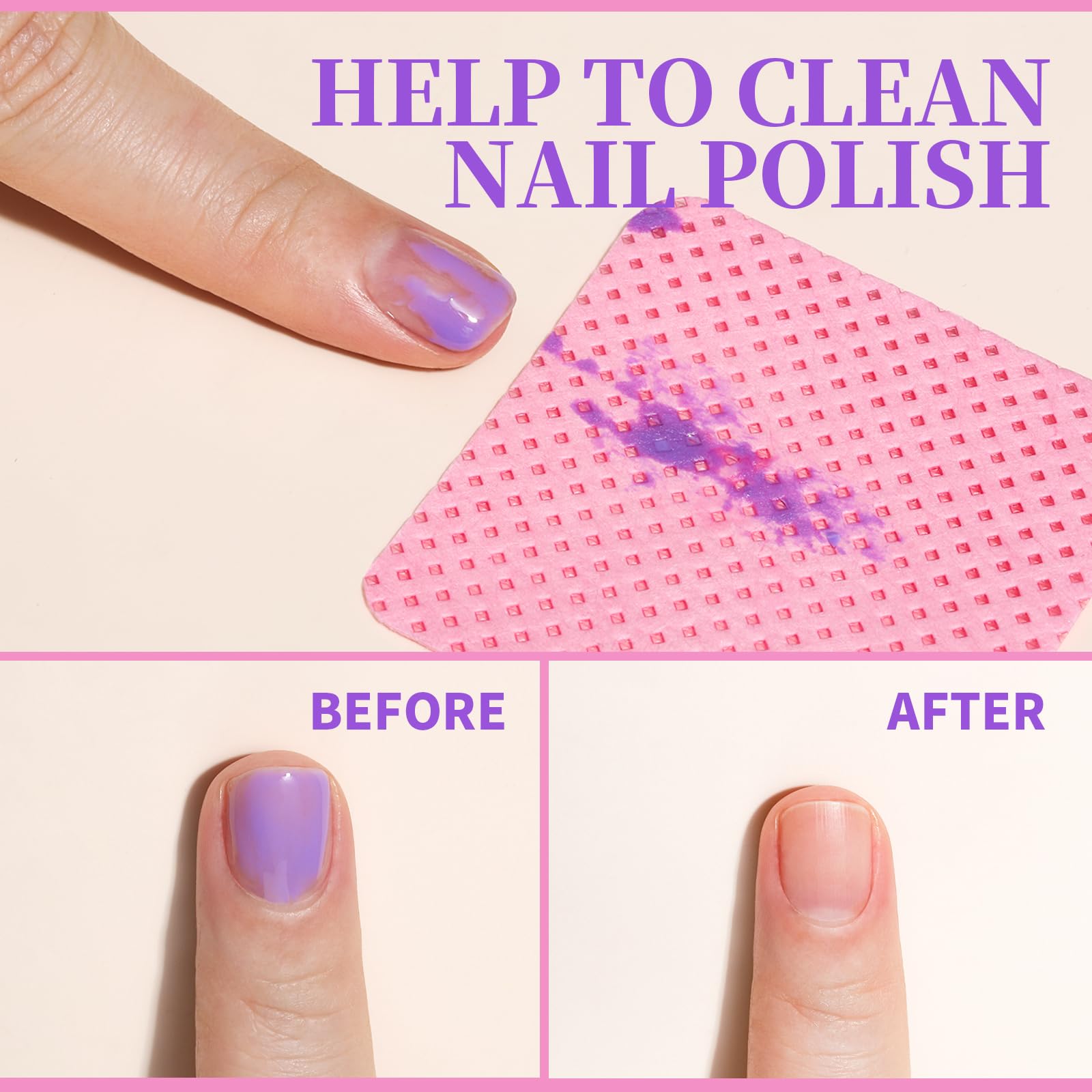 200 lingettes nettoyantes pour - Gel Nail Polish avis et prix