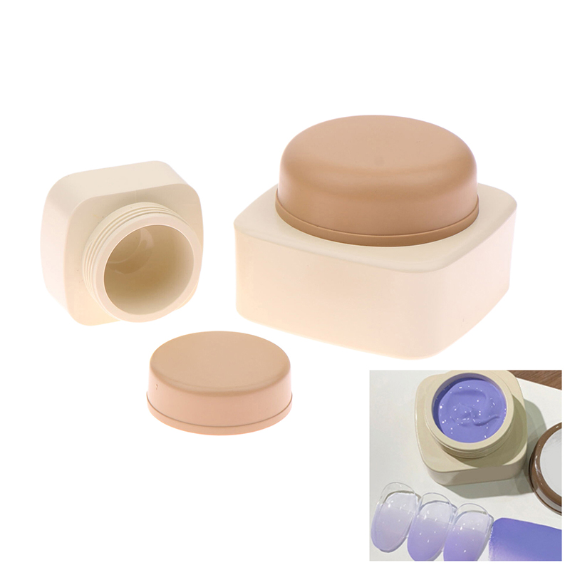 Pot carré vide en plastique 5/ - Beauty Makeup Tools avis et prix