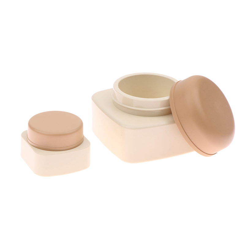 Pot carré vide en plastique 5/ - Beauty Makeup Tools avis et prix