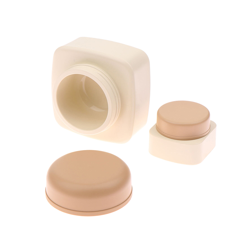 Pot carré vide en plastique 5/ - Beauty Makeup Tools avis et prix