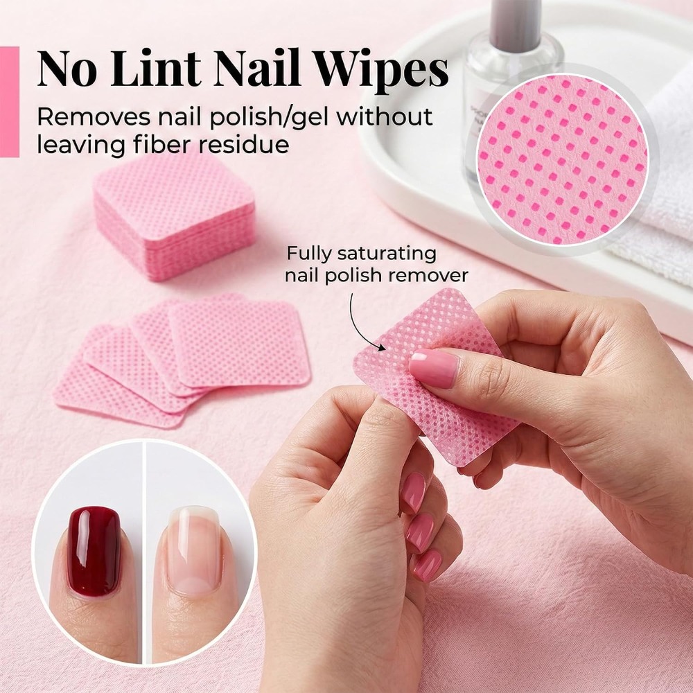 Lingettes sans peluches pour l - Gel Nail Polish avis et prix