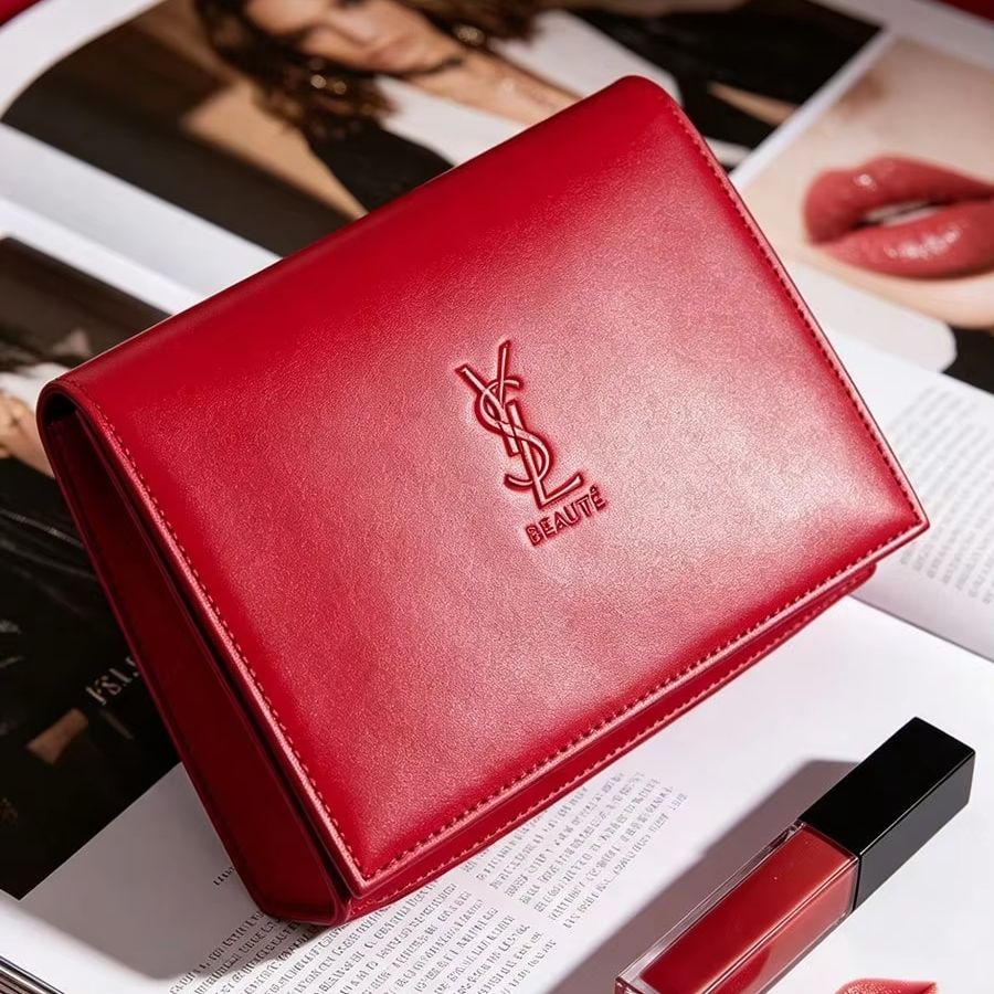 Sac de voyage élégant en cuir  - Ysl Beauty Makeup Bag avis et prix