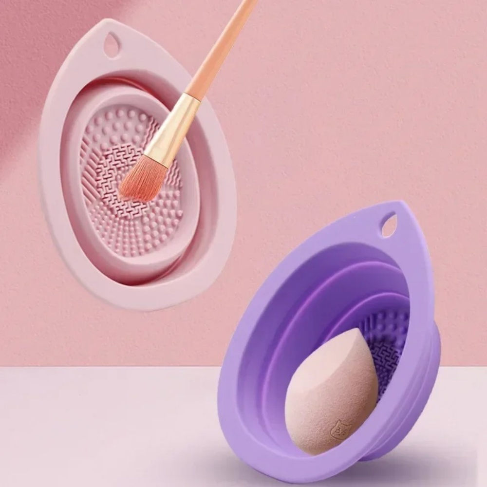 Bol de nettoyage pliable en si - Beauty Makeup Background avis et prix