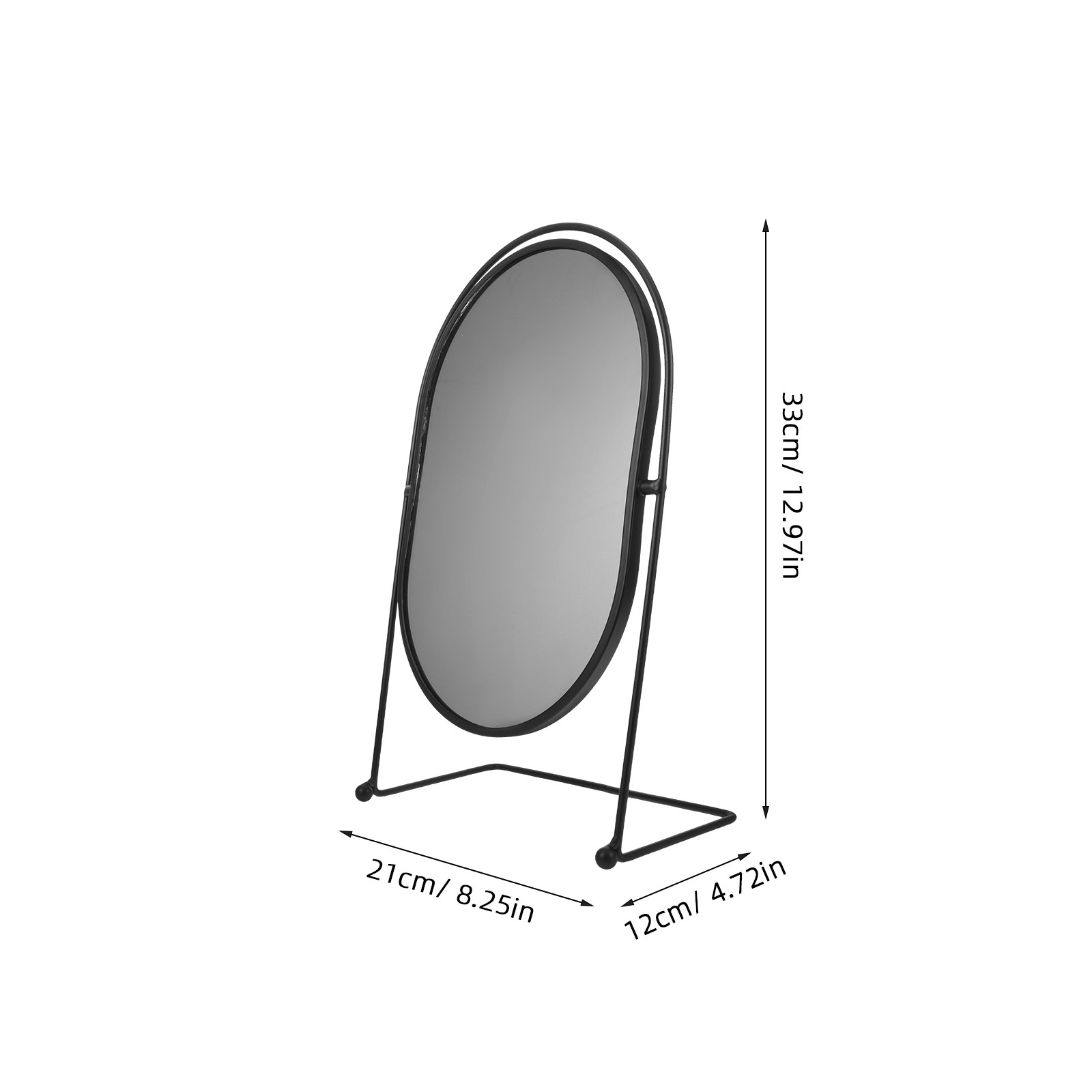 Miroir de maquillage ovale com - Beauty Makeup Hd avis et prix
