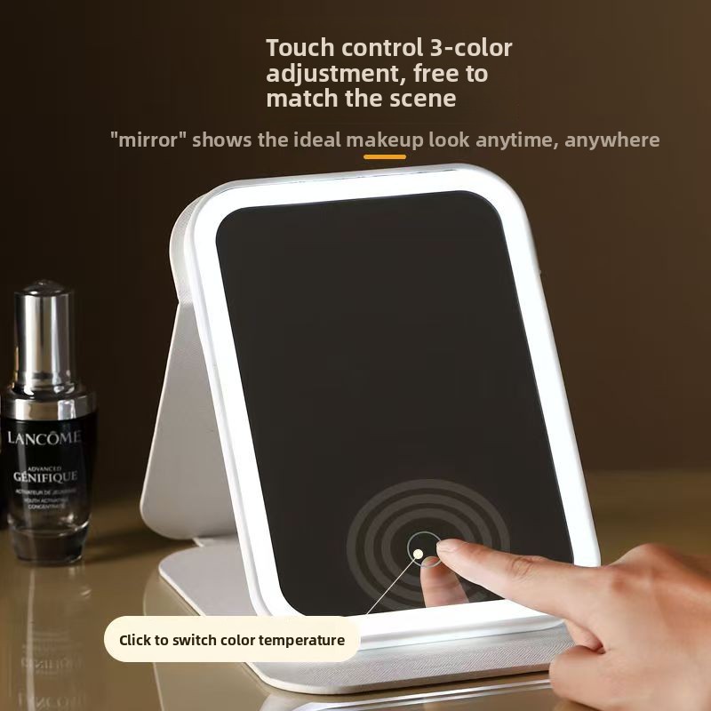 Miroir de maquillage LED pliab - Beauty Makeup Hd avis et prix