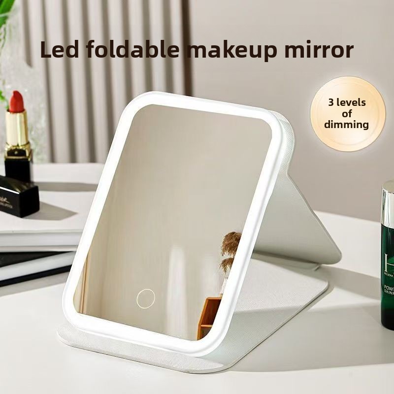 Miroir de maquillage LED pliab - Beauty Makeup Hd avis et prix