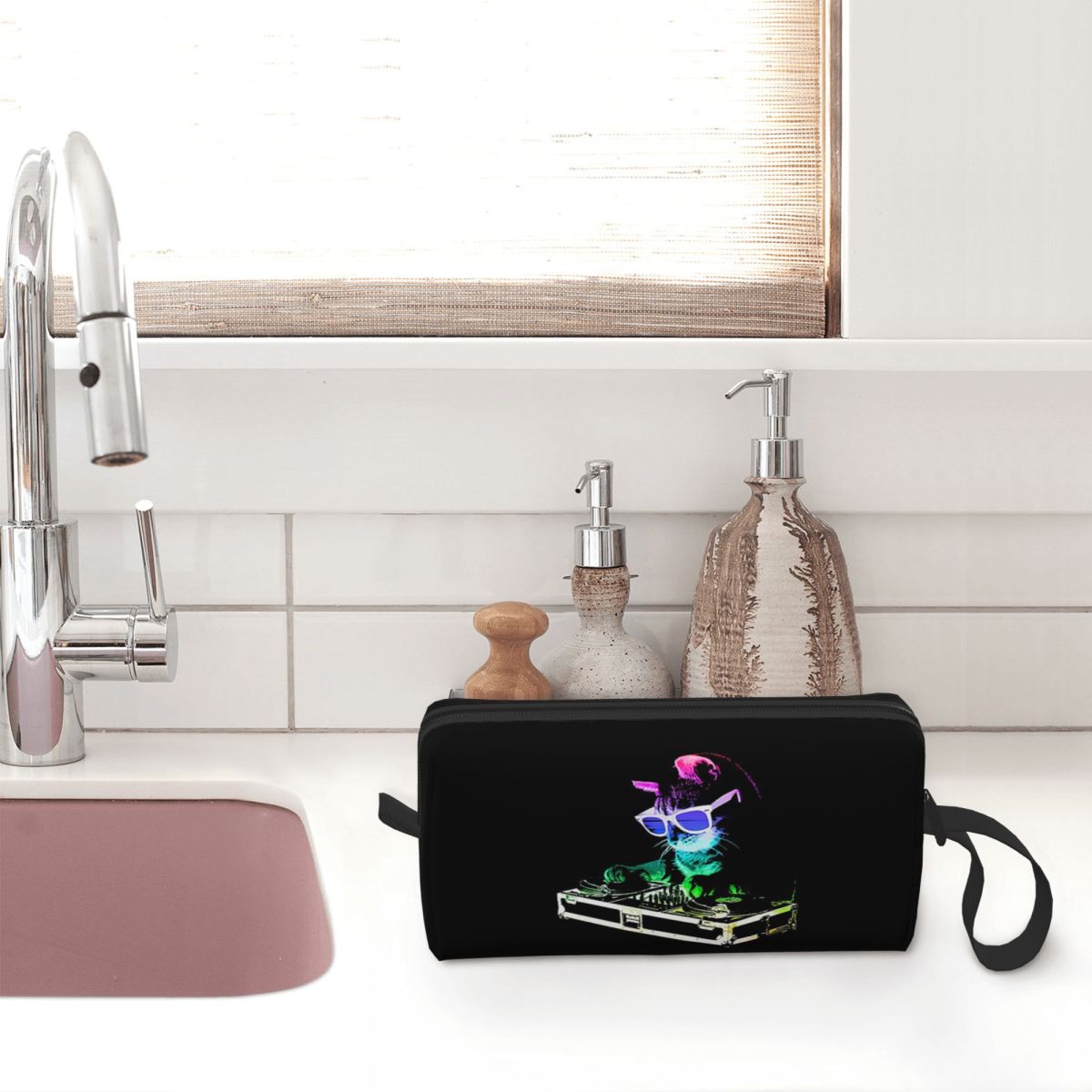 Sac de maquillage House Cat Ra - Makeup Beauty House avis et prix