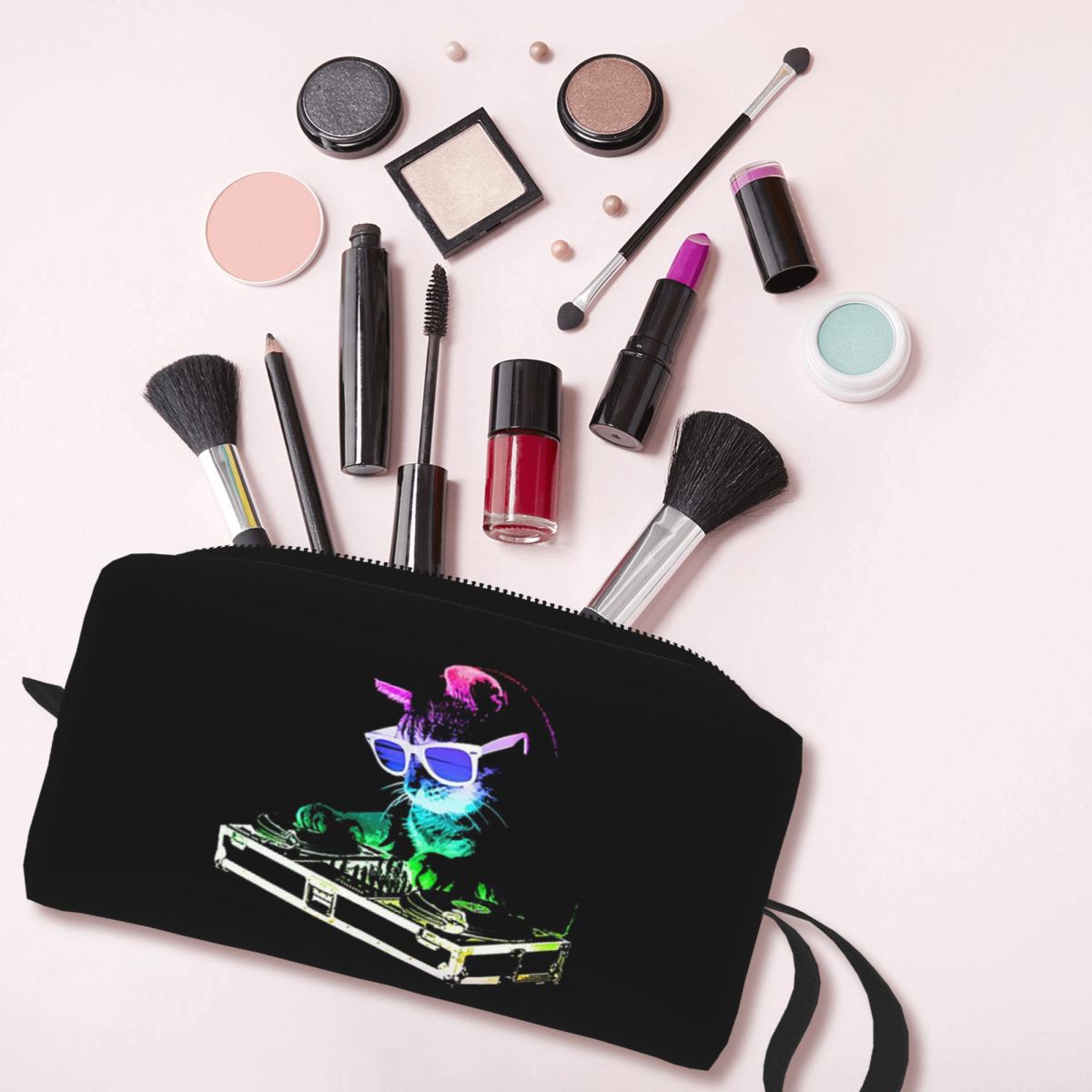 Sac de maquillage House Cat Ra - Makeup Beauty House avis et prix